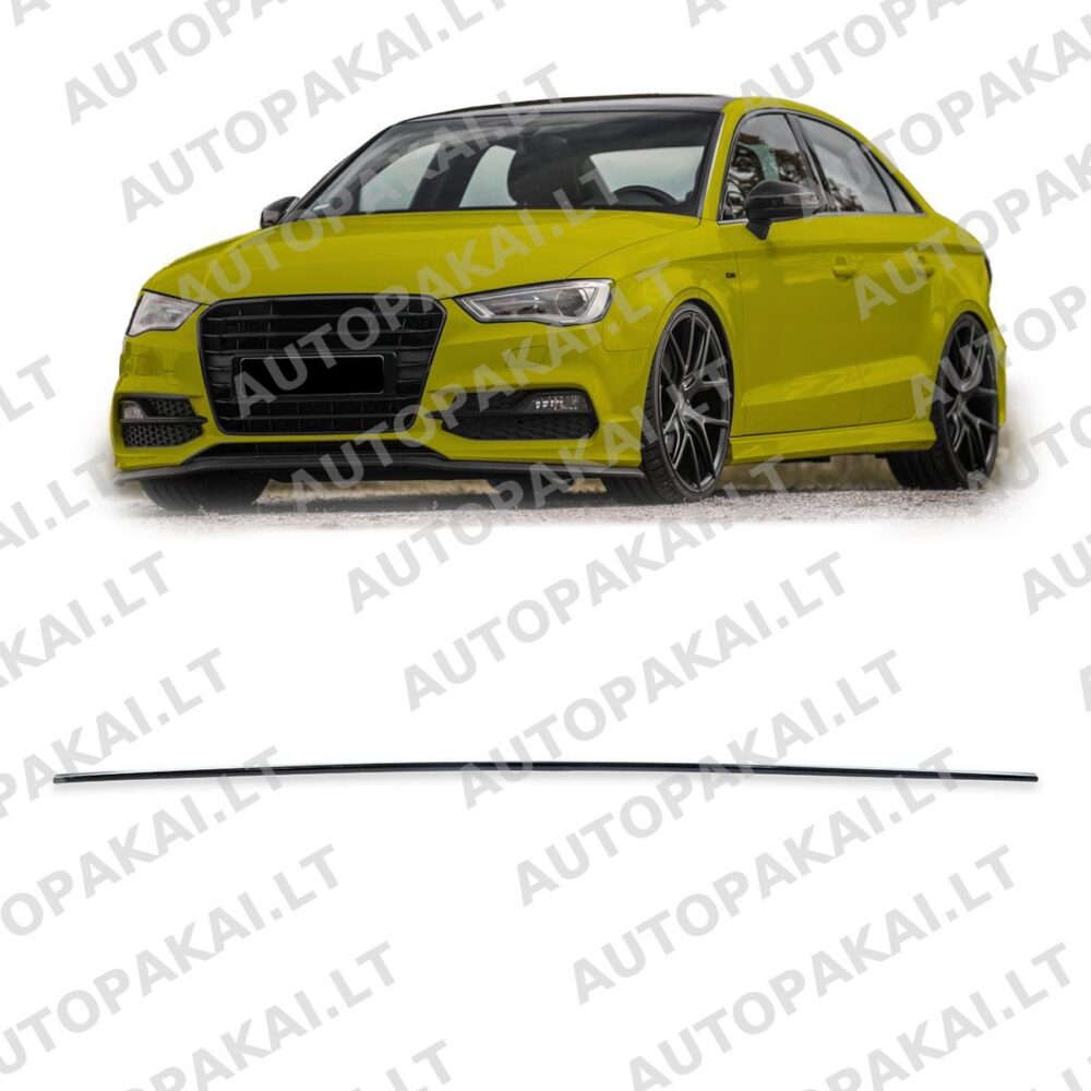 Rear Trunk Spoiler Carbon Look suitable for AUDI A3 (8V) Saloon 2013->