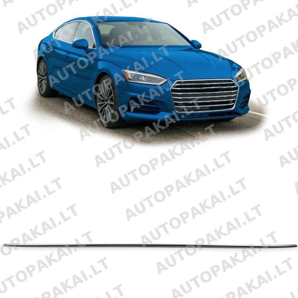 Rear Trunk Spoiler Gloss Black for AUDI A5 (F5) Sportback 2016->