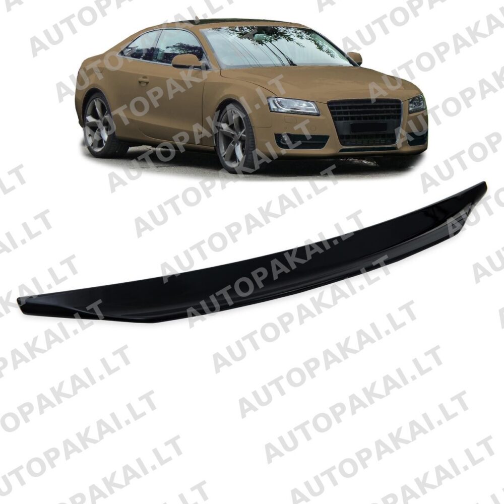 Trunk Spoiler Gloss Black suitable for AUDI A5 8T Coupe 07-17