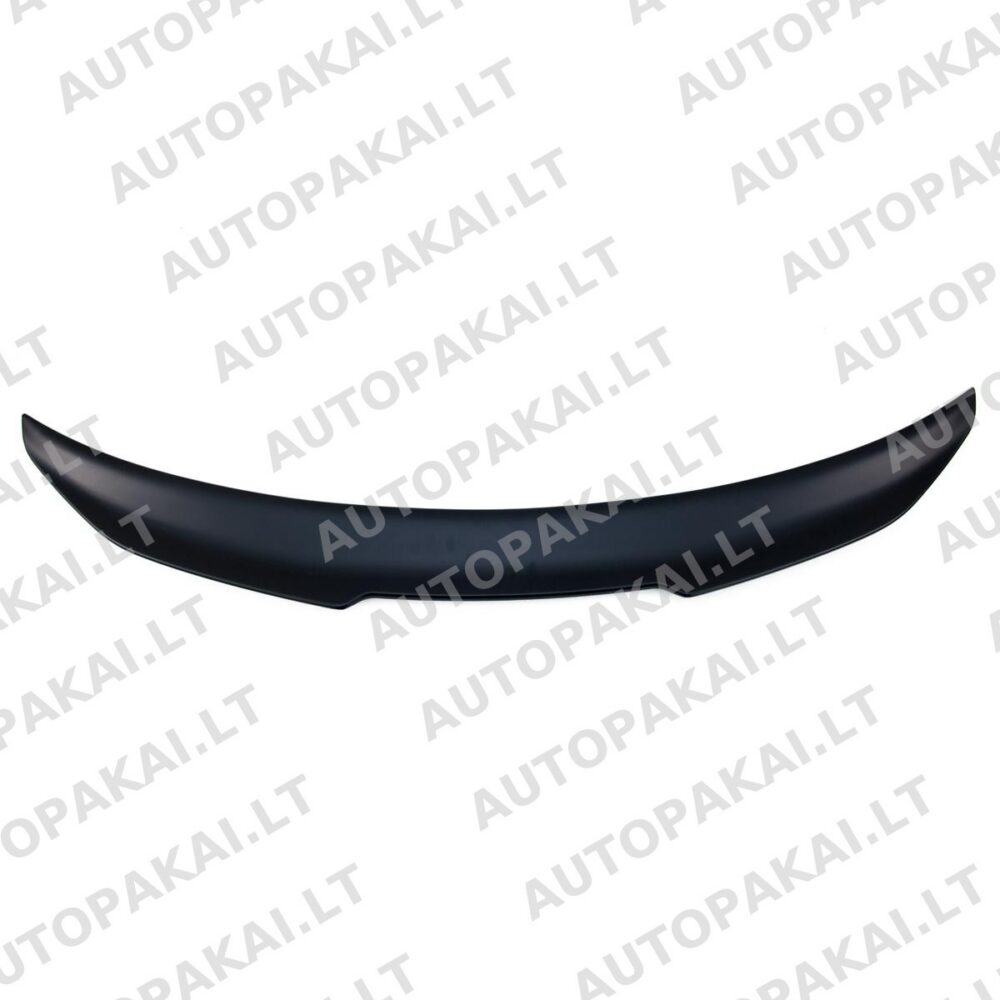 Rear Trunk Spoiler Matt Black suitable for BMW 2 (F22) Coupe 2014-2021